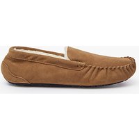 John Lewis Moccasin Faux Fur Lined Slippers