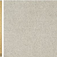 John Lewis Herringbone Fabric, Pale Grey
