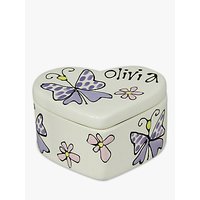 Gallery Thea Personalised Heart Box, Small