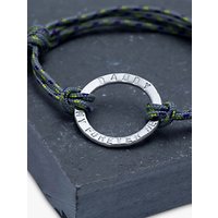 Chambers & Beau Personalised Men's Halo Rope Bracelet