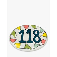 Gallery Thea Personalised Oval Wall Plaque, Small