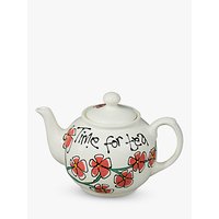 Gallery Thea Personalised Flower 4 Cup Teapot