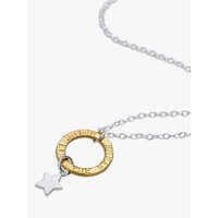 Chambers & Beau Personalised Mini Halo And Star Necklace