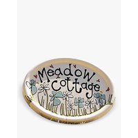 Gallery Thea Personalised Oval Wall Plaque, Medium