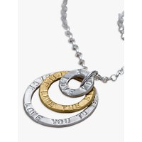 Chambers & Beau Personalised Triple Halo Necklace