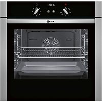 Neff B44S52N5GB Slide And Hide Single Oven, Stainless Steel