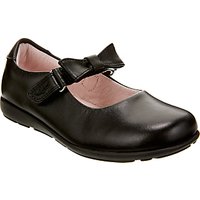 Lelli Kelly Charlotte Leather School Shoes, Black Leather