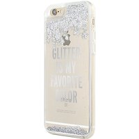 Kate Spade New York Clear Liquid Glitter Case For IPhone 6/6s, Silver
