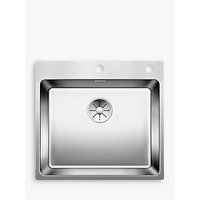 Blanco Andano 500IFA Single Bowl Inset Kitchen Sink, Stainless Steel