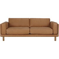 Design Project By John Lewis No.002 Grand 4 Seater Leather Sofa, Selvaggio Parchment