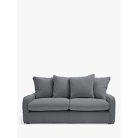 Floppy Jo Medium 2 Seater Sofa By Loaf At John Lewis In Gunmetal Brushed Cotton, Light Leg