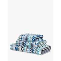 Margo Selby For John Lewis Bilbao Towels, Blue