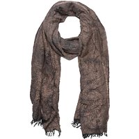 French Connection Distressed Scarf, Indian Tan Mix