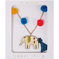 Meri Meri Children's Elephant Necklace