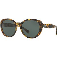 Ralph RA5212 Oval Sunglasses, Light Havana