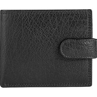 John LewisBifold Tab Katta Aniline Leather Wallet, Black