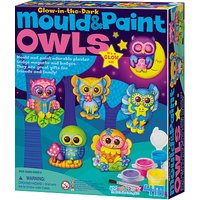 Mould & Paint Glow In The Dark Owls Kit