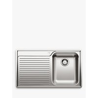 Blanco Classic 45 S-IF Single Inset Kitchen Sink With Right Hand Bowl, Stainless Steel