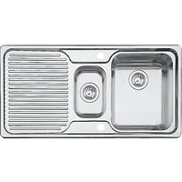Blanco Classic 6S 1.5 Inset Kitchen Sink, Stainless Steel