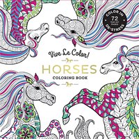 Vive Le Color! Horses Colouring Book