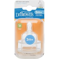 Dr Brown's Level 2 Teat, Pack Of 2