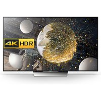 Sony Bravia 85XD8505 LED HDR 4K Ultra HD Android TV, 85 With Youview/Freeview HD & Silver Slate Design