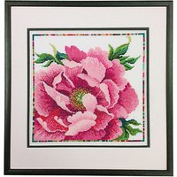 Bothy Threads Peony Counted Cross Stitch Kit