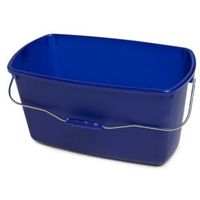Blue Plastic 15 L Squeegee Bucket
