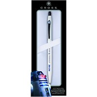 Cross Limited Edition Star Wars R2-D2 Click Ballpoint Pen, Silver