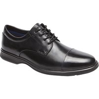 Rockport Dressports 2 Toe Cap Shoes, Black