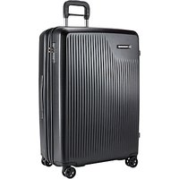 Briggs & Riley Sympatico 4-Wheel Expandable Large Suitcase, Black