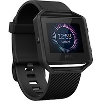 Fitbit Blaze Gunmetal Wireless Activity And Sleep Tracking Smart Fitness Watch, Large