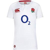 Canterbury Of New Zealand Children's England Home Rugby Shirt, White