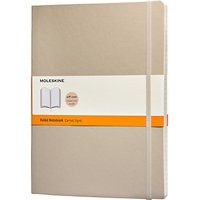 Moleskine Soft Cover Ruled Notebook, Khaki Beige