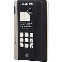 Moleskine Soft Professional Notebook, Large, Black