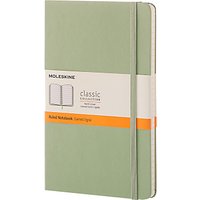 Moleskine Classic Collection Hardcover Ruled Notebook Large, Green