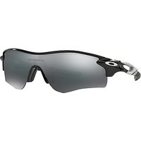 Oakley OO9181 Radarlock Path Sunglasses, Polished Black/Black Iridium