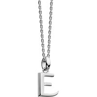 Kit Heath Sterling Silver Initial Pendant Necklace