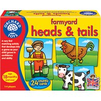 Orchard Toys Farmyard Heads And Tails Game