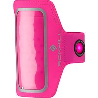 Ronhill Phone MP3 Armband, One Size, Fluorescent Pink