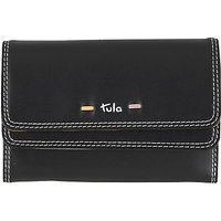 Tula Violet Leather Medium Flapover Wallet