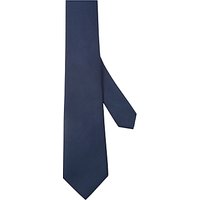 Hackett London Grenadine Silk Tie, Navy