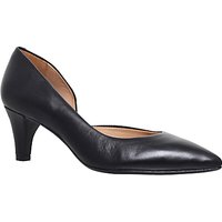 Carvela Comfort Amy Court Shoes, Black Leather