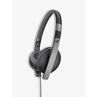 Sennheiser HD 2.30G On-Ear Stereo L-Shape Jack Headphones, Black