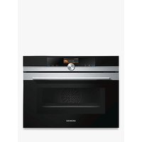 Siemens CM676GBS6B Built-in Microwave Oven With Home Connect, Stainless Steel