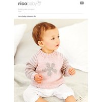 Rico Baby Classic DK Snowflake Jumper Knitting Pattern, 299