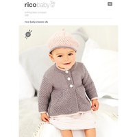 Rico Baby Classic DK Beret And Coat Knitting Pattern, 296