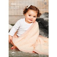 Rico Baby Classic DK Baby Blanket Knitting Pattern, 465