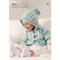 Rico Baby Dream A Luxury Touch DK Cardigan Knitting Paper Pattern, 515