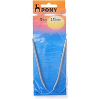 Pony 40cm Circular Knitting Needles, 3.75mm